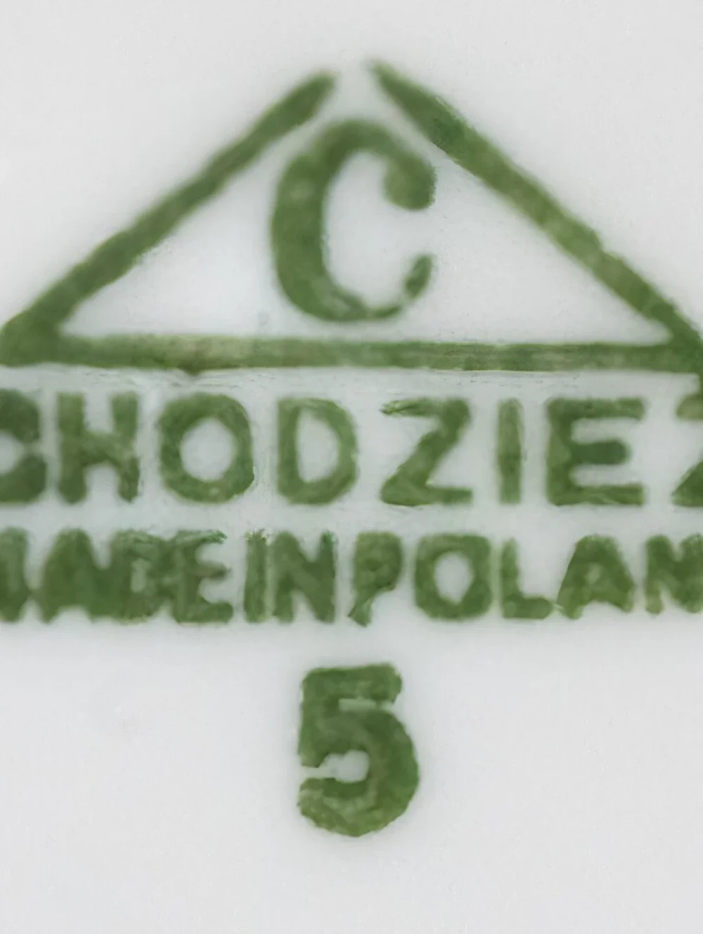 Beautiful Rare Vintage Chodziez Poland Dessert Plate Cherry Pattern - Set Of 9